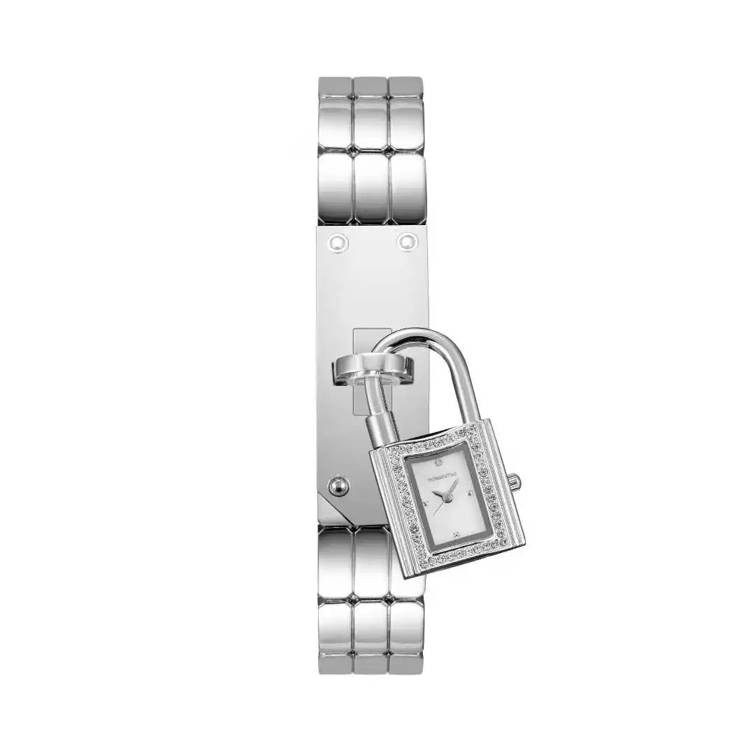 Ladies Sliver Detachable Wristwatch