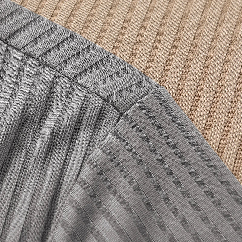 2025 New Men's Casual Fashion Striped Short Sleeved Collar Polo Shirt Breathable and Comfortable Summer Versatile T-shirt