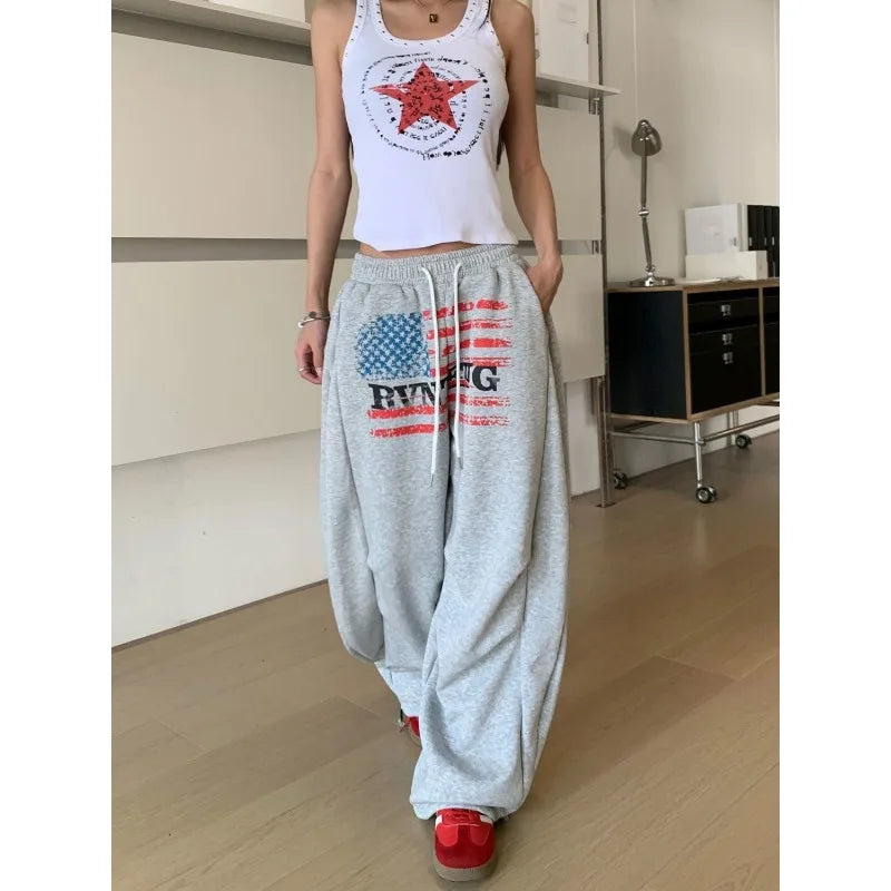 Letter American basketball Sweatpants