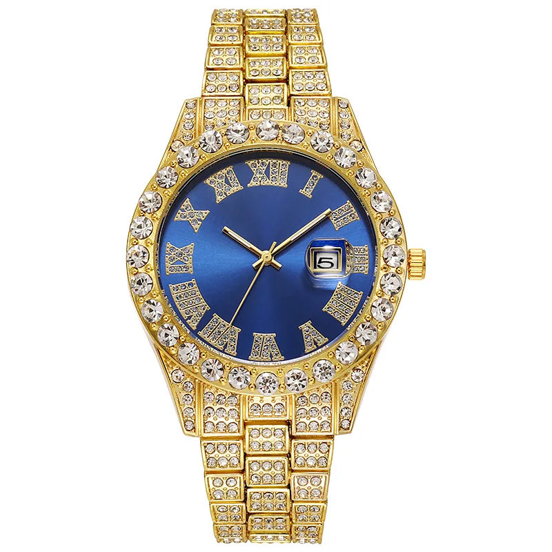 Luxury  Golden Men's Quartz Watch