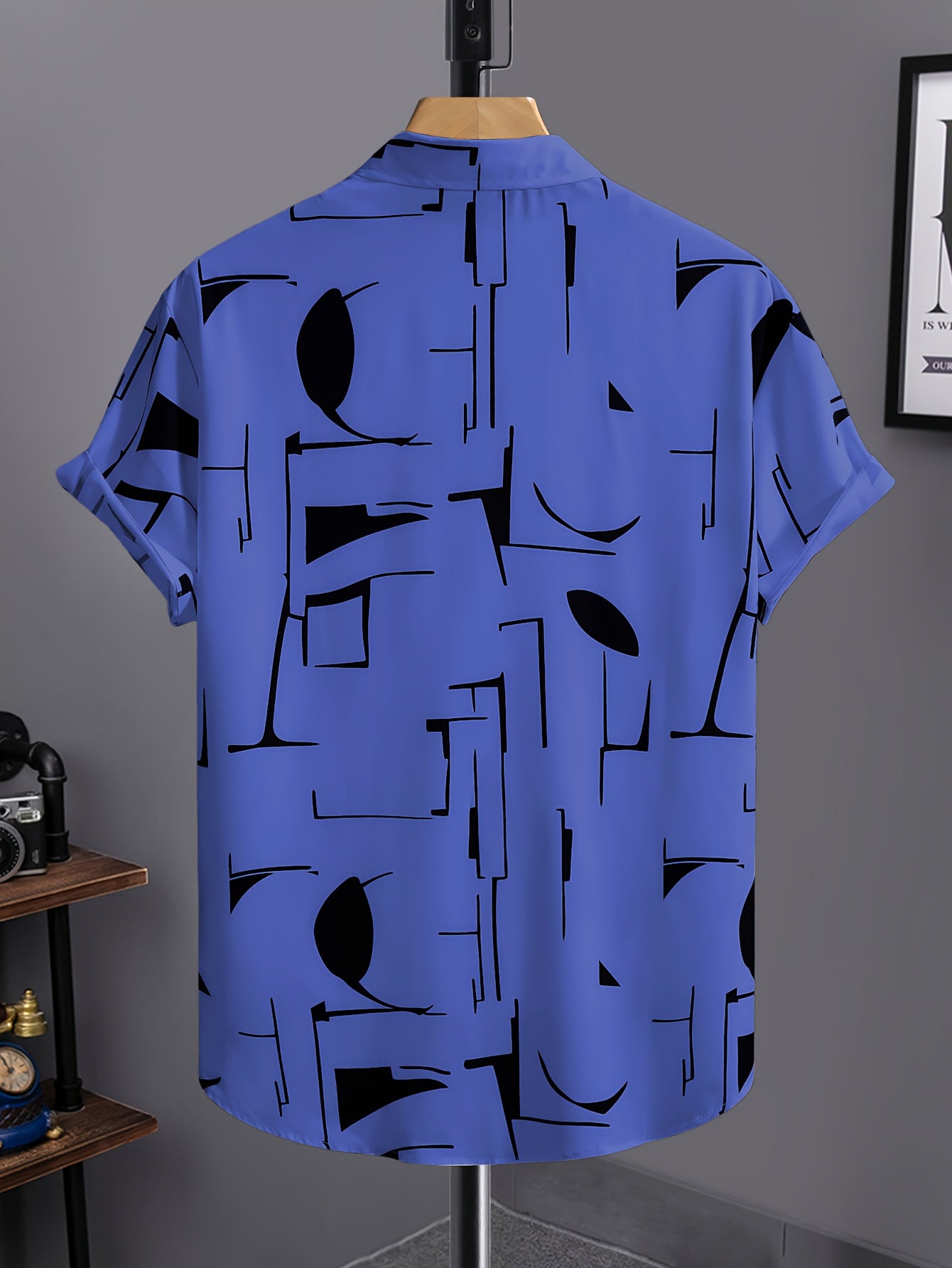 Men's Summer Short Sleeve Dress Shirt