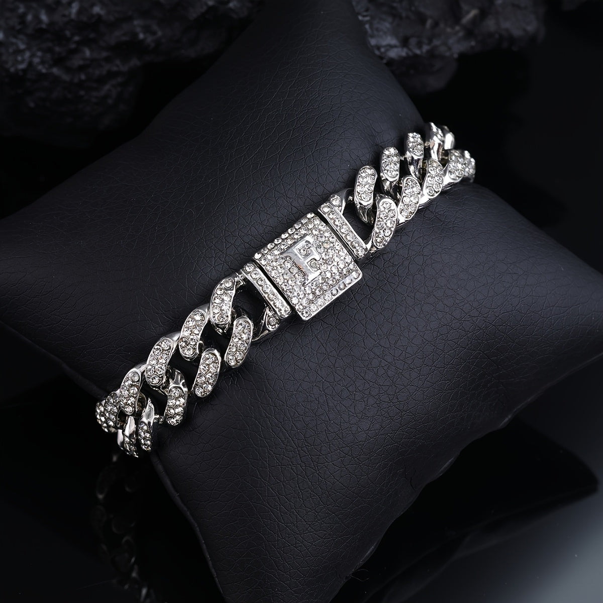 Hip Hop Style Initial Letter Bracelet