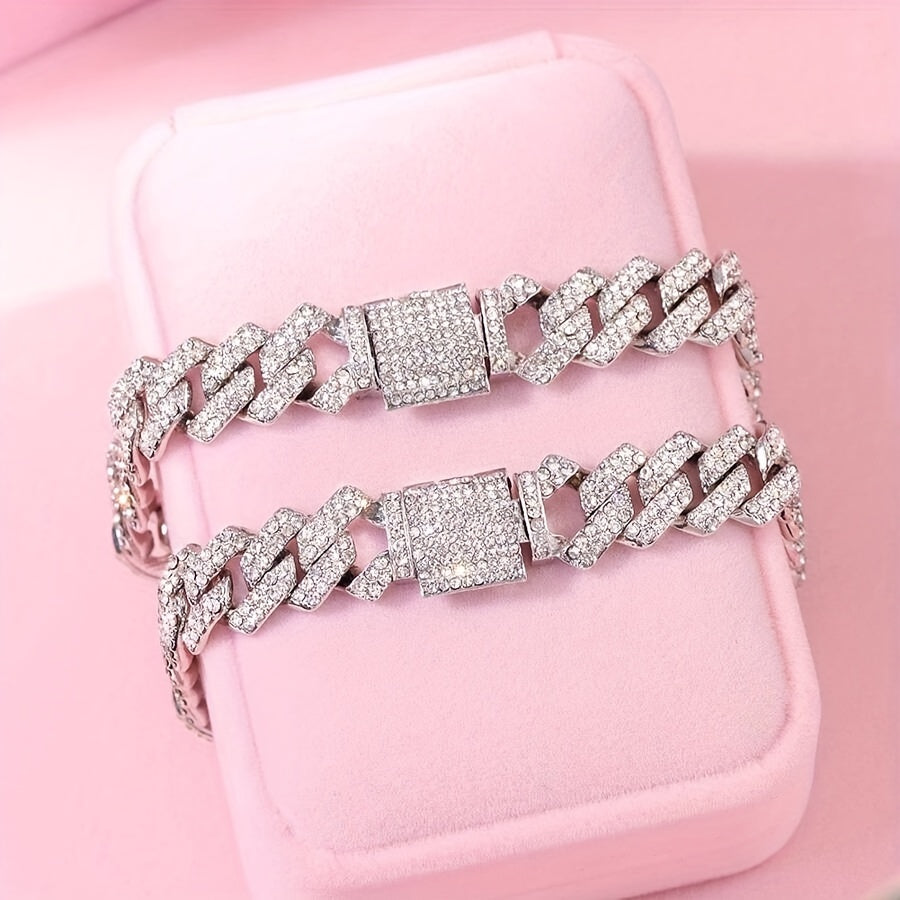 15Mm Cuban Chain Bracelet