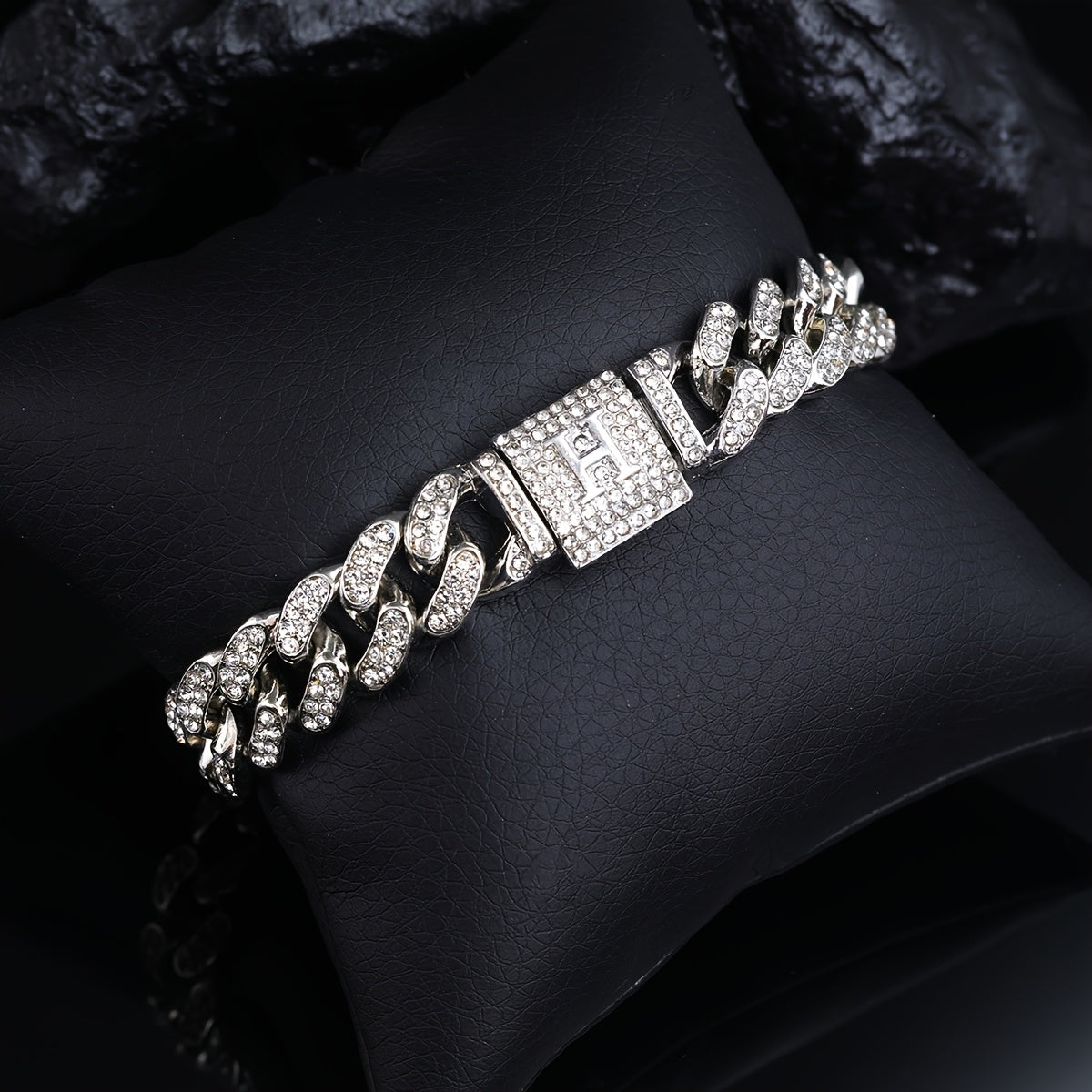 Hip Hop Style Initial Letter Bracelet