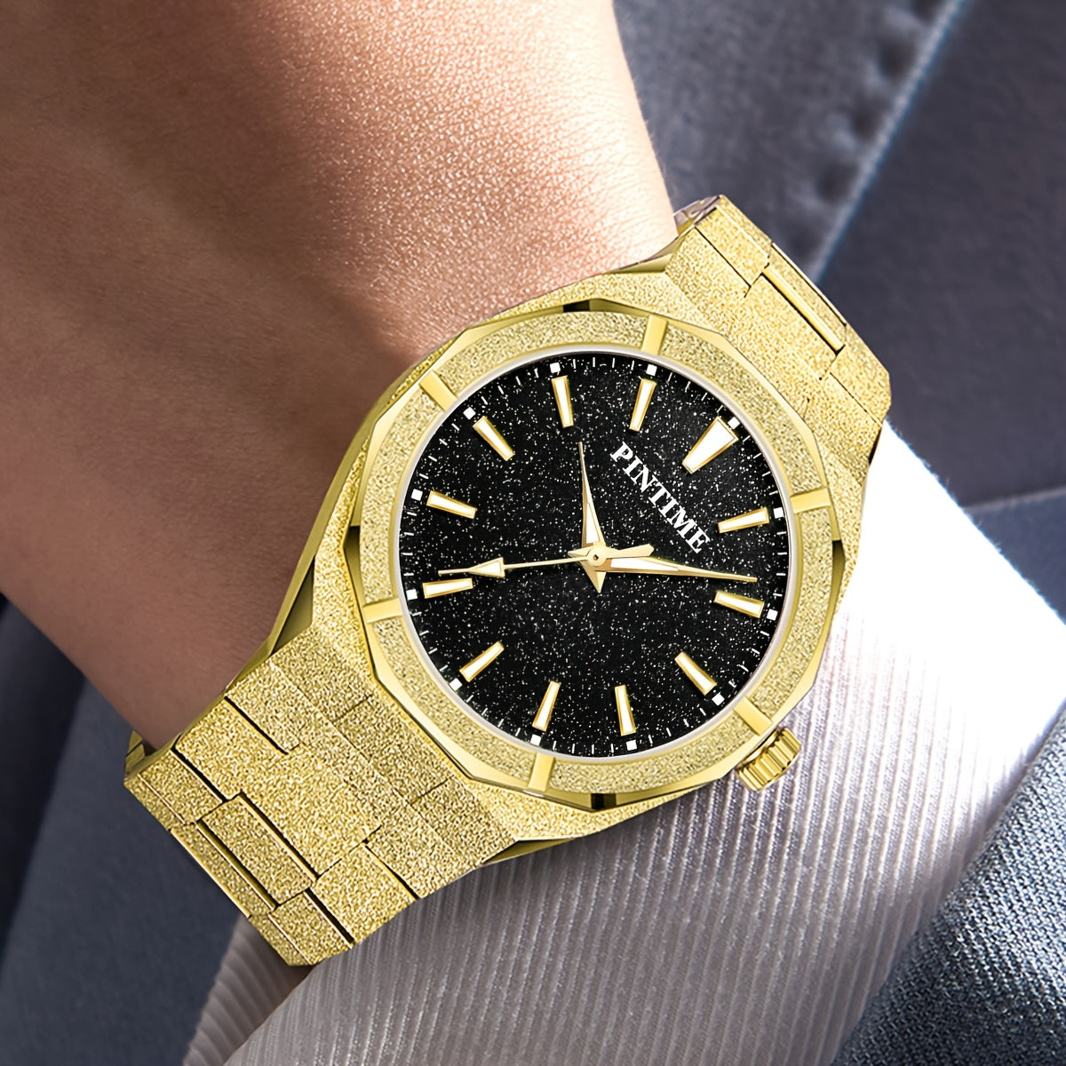 PINTIME Men'S Quartz Watch