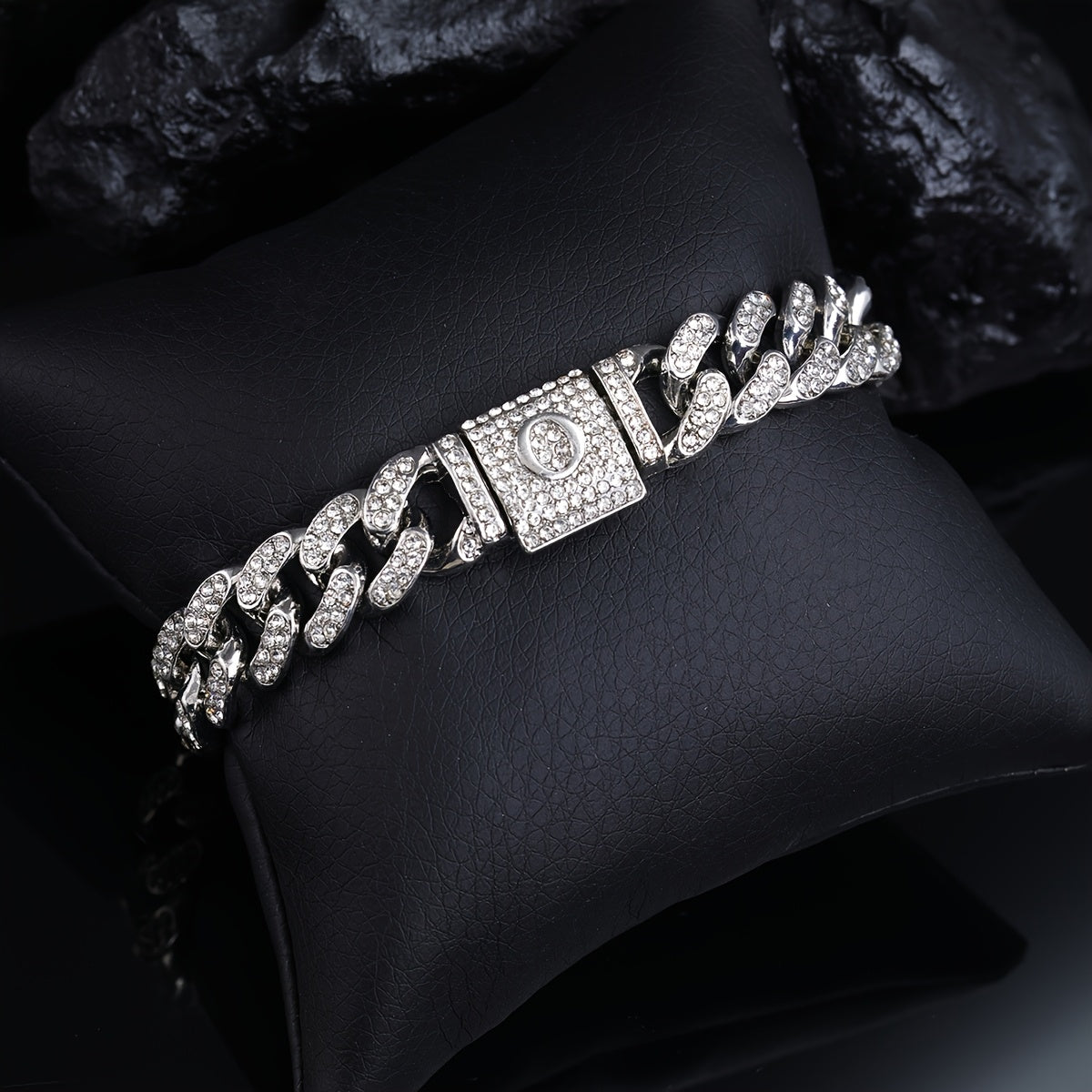 Hip Hop Style Initial Letter Bracelet