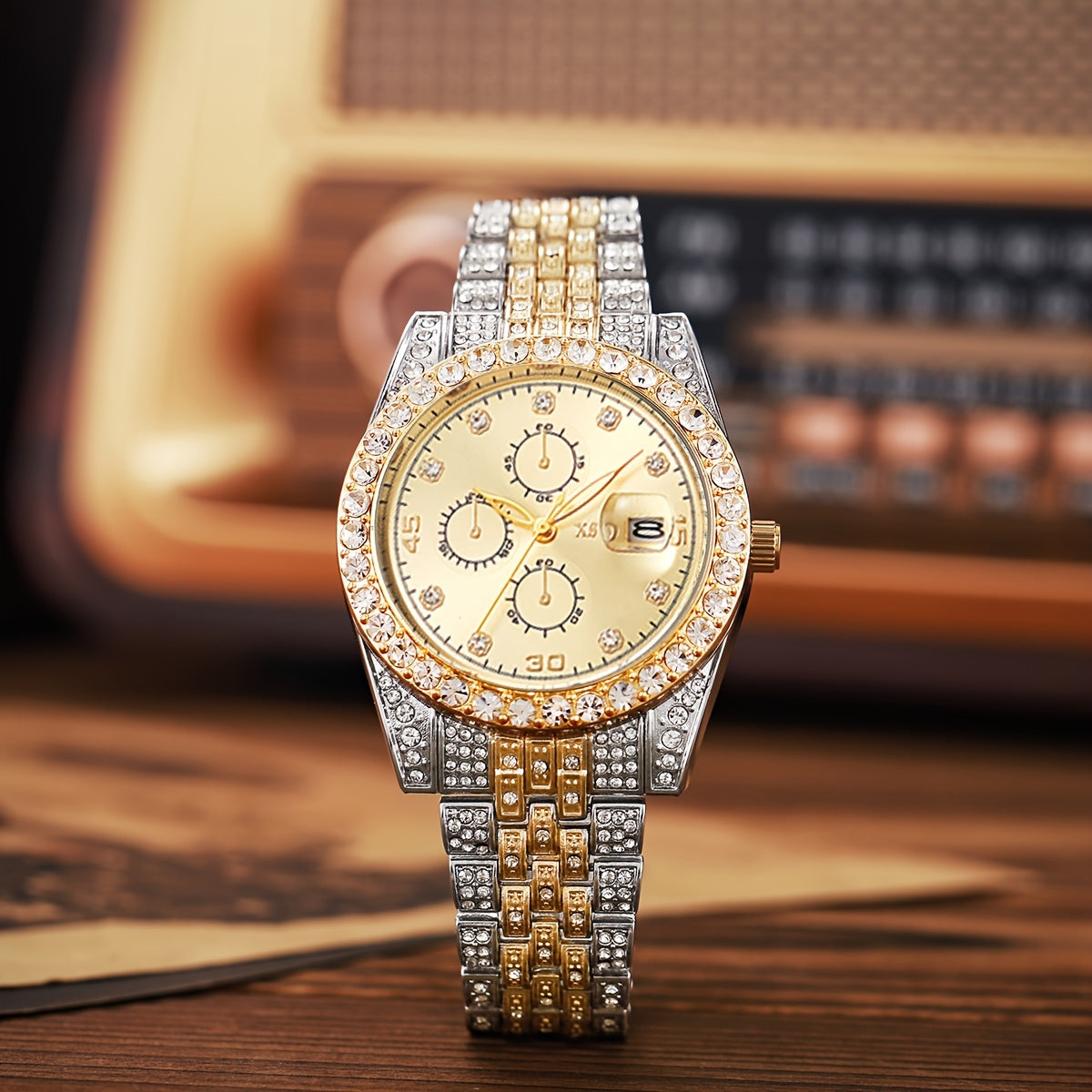 Roman Numeral Dial Quartz Watch