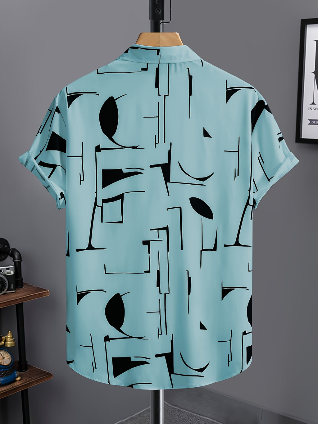Men's Summer Short Sleeve Dress Shirt