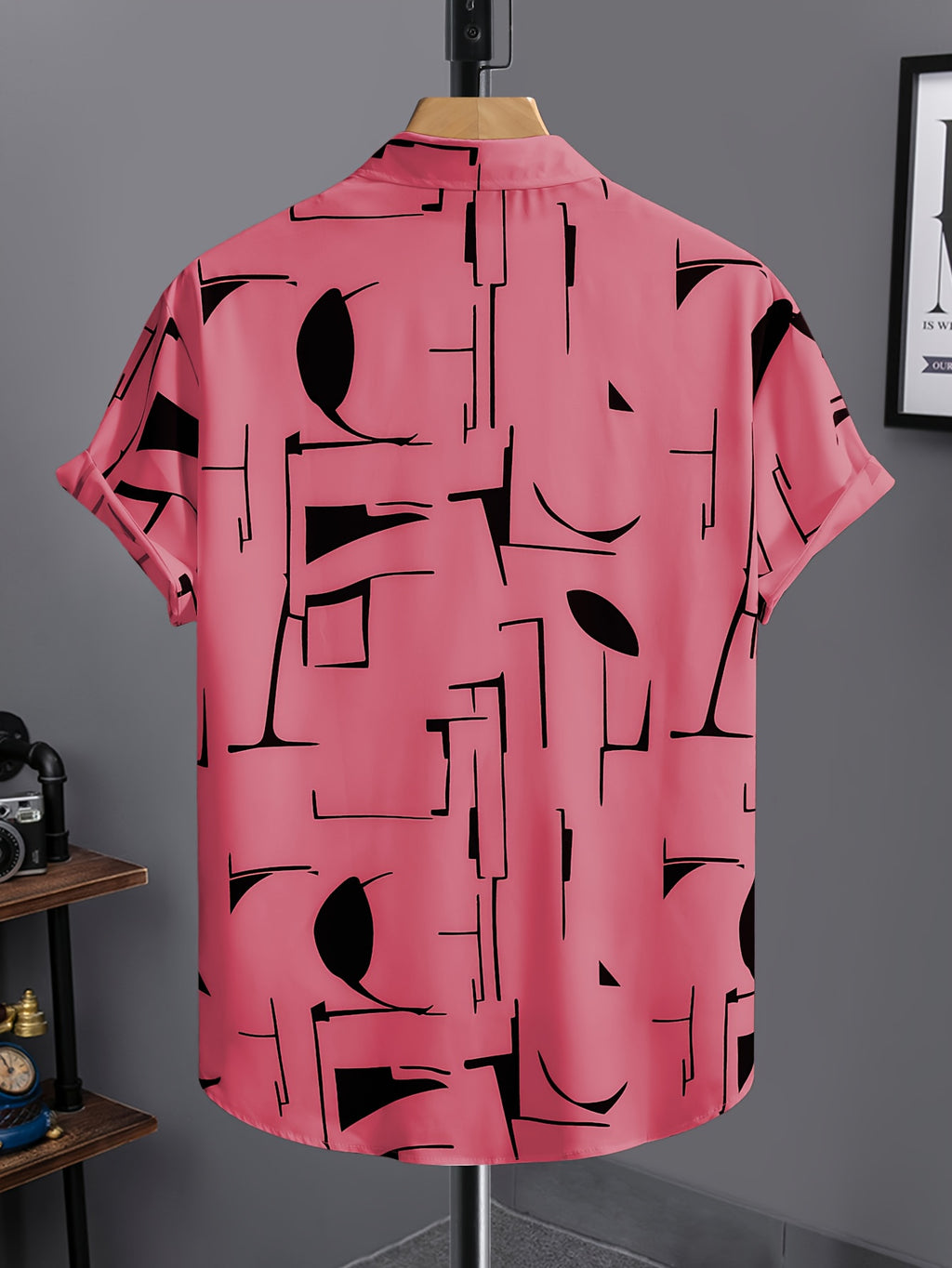 Men's Summer Short Sleeve Dress Shirt