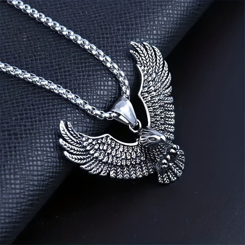 Hip-Hop Eagle Pendant Necklace for Men